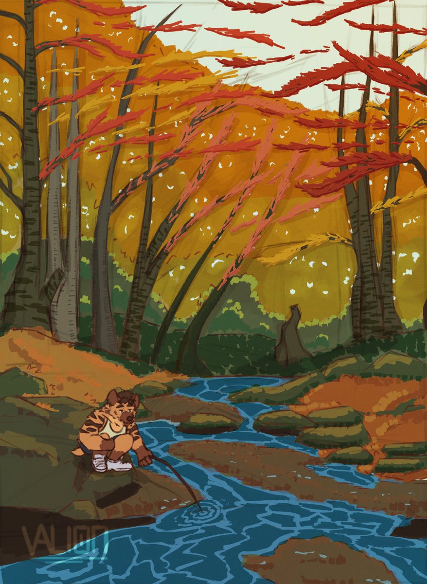 OrigiVal's tweet image. By the lake