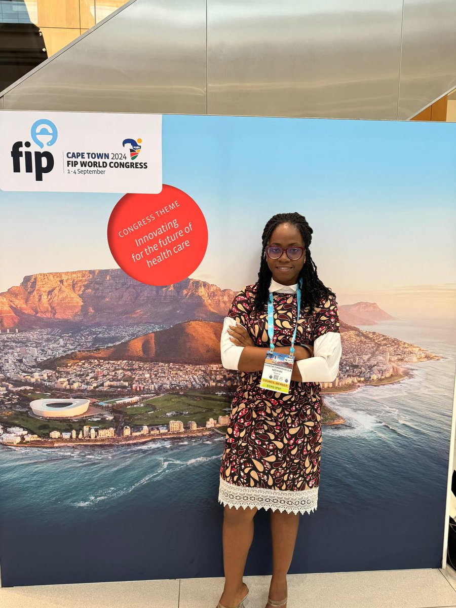 Nzeribe04's tweet photo. I am still a Pharmacist by training ! And I dream of a world where every patient has access to medicines whenever they need them. @WHOAFRO @AREF_Africa @FIPECPG 
#fip #fipecpg
#uhc
#fipcongress
#capetown2024 https://t.co/qYMXf84OEx