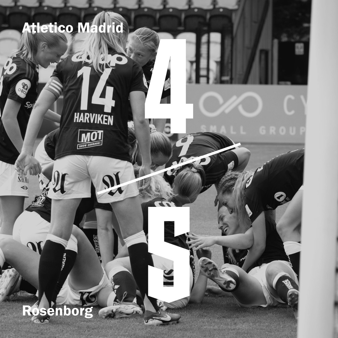 Vi vinner 4-5 etter straffespark og er klare for finale i CL-kvaliken🖤🤍