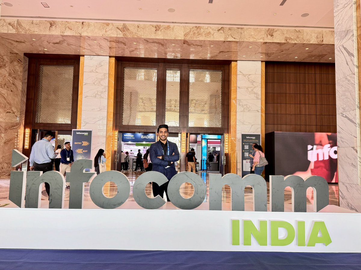 What an amazing experience at the Infocom Tech Exhibition! From insightful discussions to exploring new technologies, it was a privilege to be involved. Excited to bring fresh perspectives and innovations into our work. #InfocomTech #TechTrends #IndustryInsights