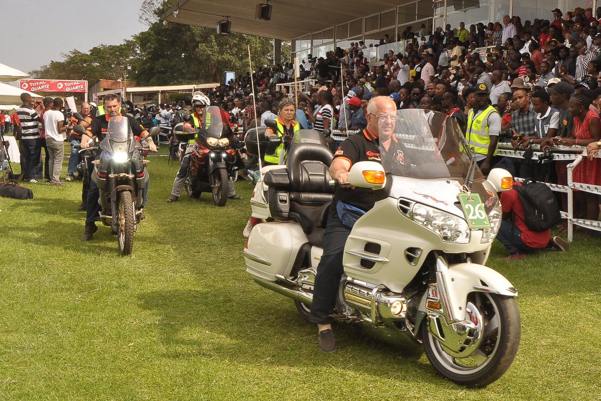 concours_kenya's tweet image. The massive bikes from Uganda during the grand parade at a previous event. Uganda Bikers Association and Pearl Africa Bikers will be riding to participate in the Africa Concours d&apos;Elegance scheduled for September 29th. #ConcoursKenya