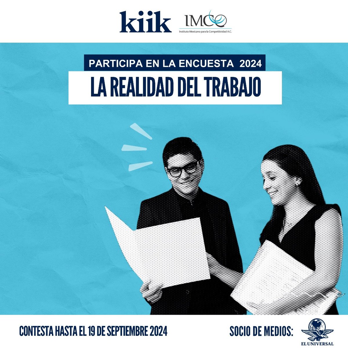 ¿Trabajas en una empresa? Queremos conocer tu experiencia laboral, desde tu desarrollo profesional hasta las barreras que has enfrentado en el mercado laboral💼. ✍️ Te llevará menos de cinco minutos: bit.ly/3STEPku