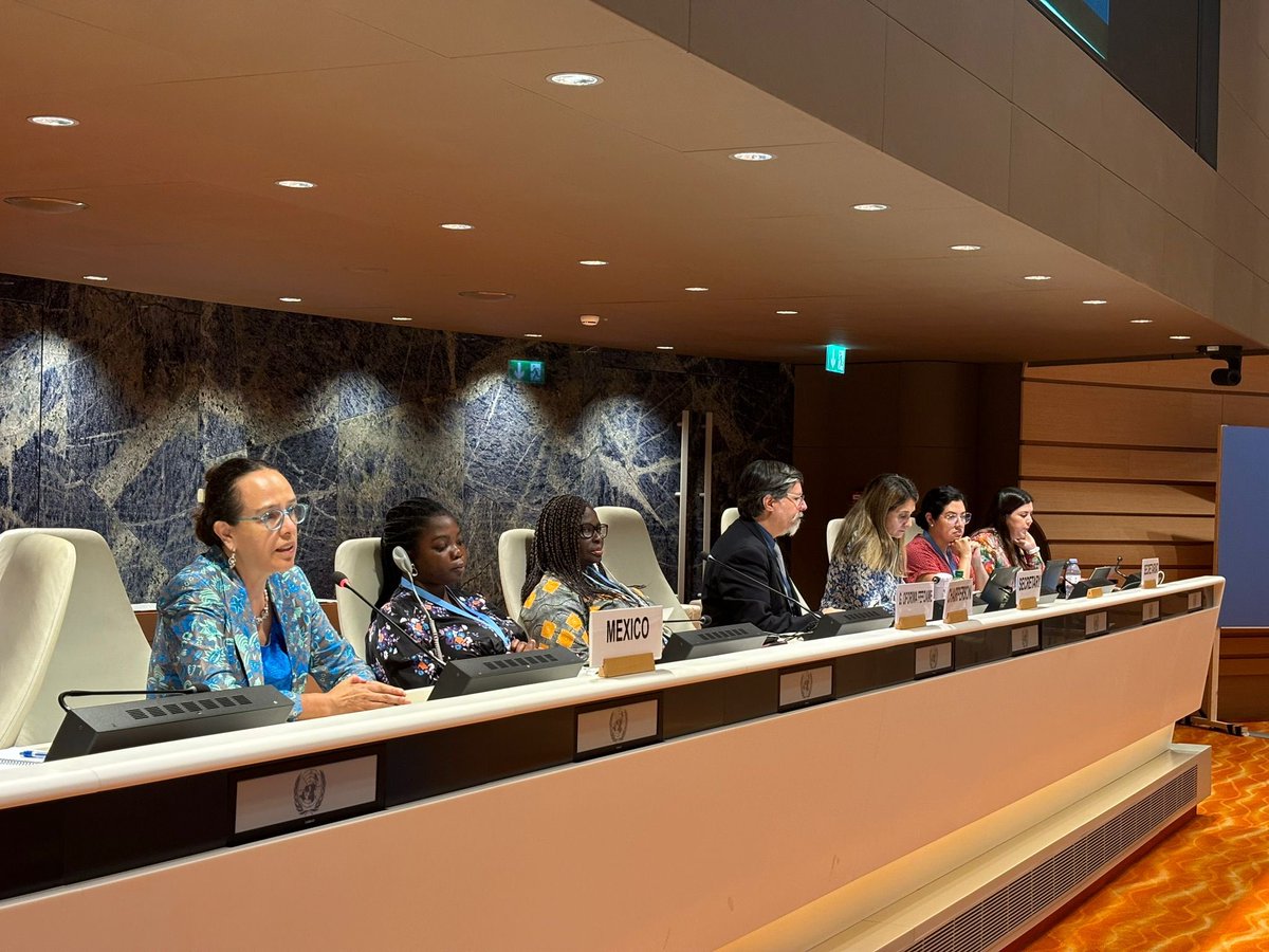 Misión de México en Ginebra (@misionmexoi) on Twitter photo Ambassador <a href="/FranciscaE_ME/">Francisca Méndez</a> met with #UNCRPD members to present the results of the <a href="/WiltonPark/">Wilton Park</a> Disabilities Retreat
<a href="/UNTreatyBodies/">UN Treaty Bodies</a> Ambassador <a href="/FranciscaE_ME/">Francisca Méndez</a> met with #UNCRPD members to present the results of the <a href="/WiltonPark/">Wilton Park</a> Disabilities Retreat
<a href="/UNTreatyBodies/">UN Treaty Bodies</a>