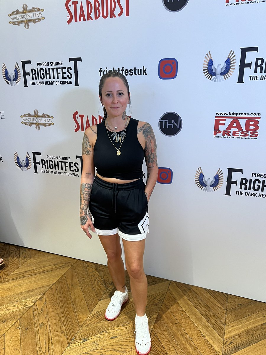 JillSixx's tweet image. FrightFest 2014-2024 ♥️♥️♥️

Happy 10 years @FrightFest! Thank you for being so supportive and for showing so much of my work and work I’ve been apart: Call Girl, The Stylist (short), 42 Counts, One Last Meal, BFF Girls, The Stylist, Black Mold, Ghost Game.