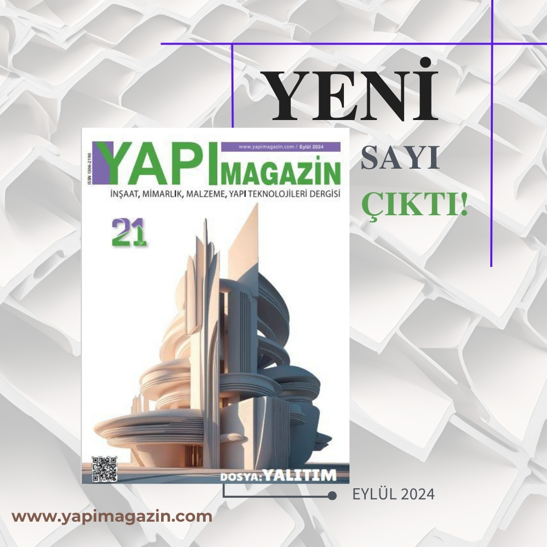 Yapı Magazin dergisi Eylül 2024 sayısı sektörle buluştu.

Bu sayımızda modern yapıların vazgeçilmez bir parçası olan "Yalıtım" dosya konusunu ele aldık.

yapimagazin.com/dergi-detay.ph…

Keyifli okumalar...