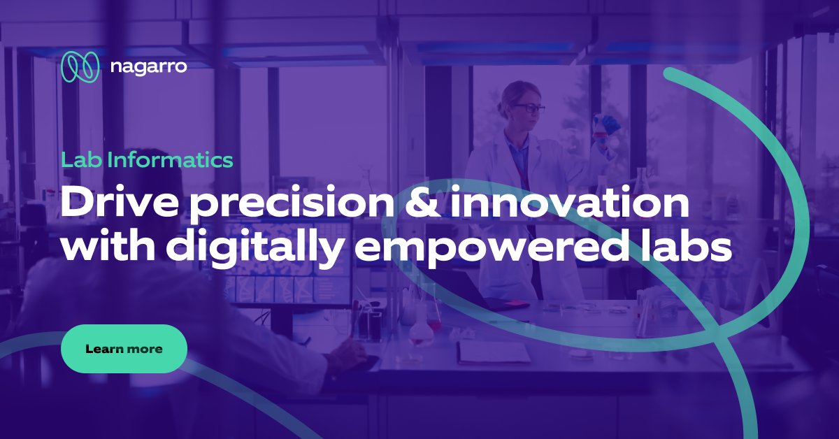 Nagarro's tweet image. The future of lab operations is powered by technologies that boost efficiency and ensure compliance. But digital transformation has its challenges. At #Nagarro, we help labs overcome these with our all-in-one #LabInformatics solutions, from planning to implementation and support.…