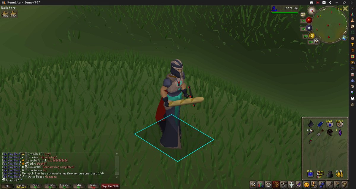 JrBoy907's tweet photo. My Random Collection Log is now greenlogged! Got this bad boy from a quiz master mystery box! https://t.co/7FkbRYAoym