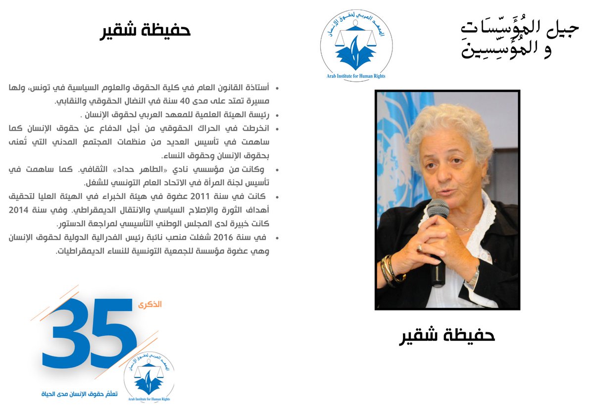 Arab Institute for Human Rights tweet media