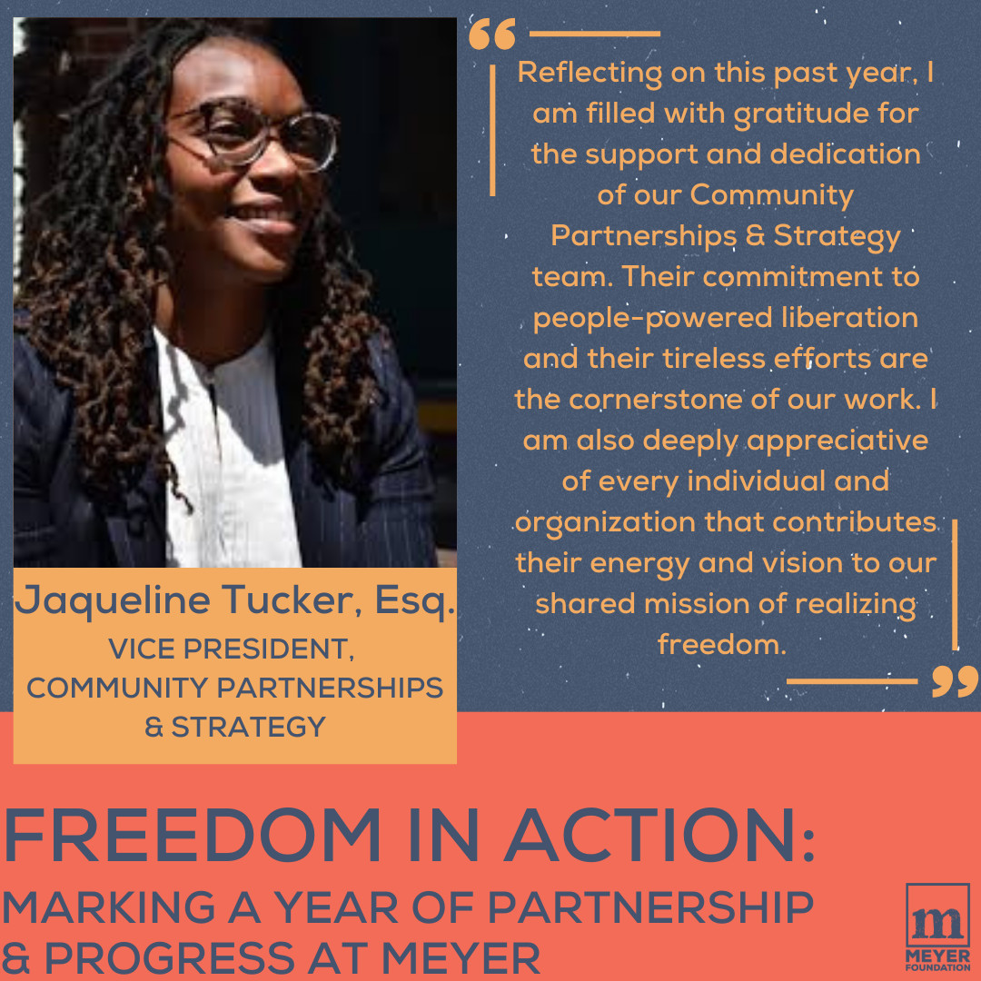 As we celebrate a year of Jaqueline's forward-thinking leadership, check out her reflections on her journey with Meyer and her vision for what's next in her new blog post!

Read here: bit.ly/47uxnCF
