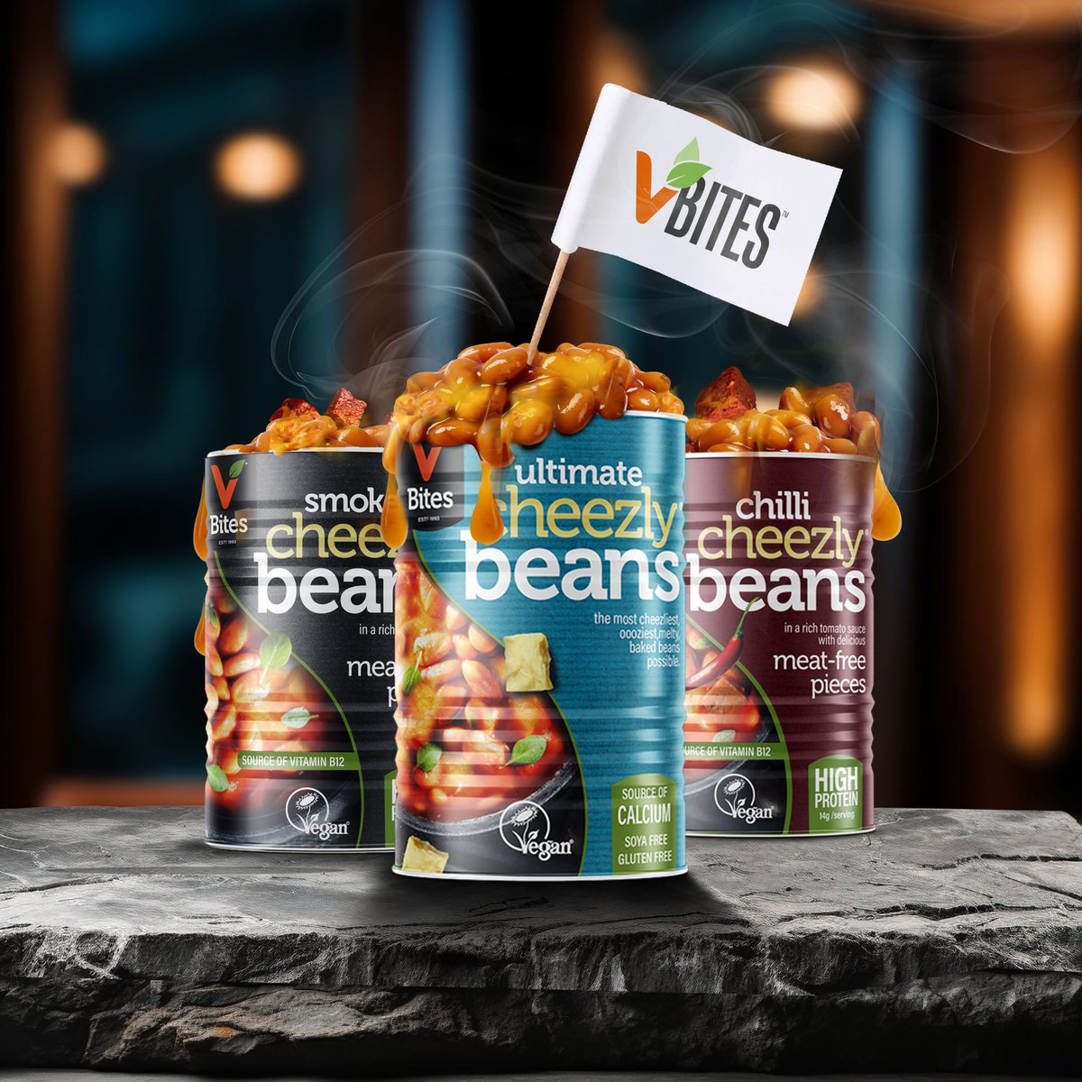 VBitesFoods's tweet photo. Get 5 of our Smokey Cheezly for £10 for limited time only! 🧀 Come back to our original recipe for Applewood with VBites Smokey Cheezly. Simply add 5 to your basket to qualify for the discount. Don't forget to shop the full Cheezly range at https://t.co/acrwK33o6c #vbites 🌱 https://t.co/ZmLw3PBGhA