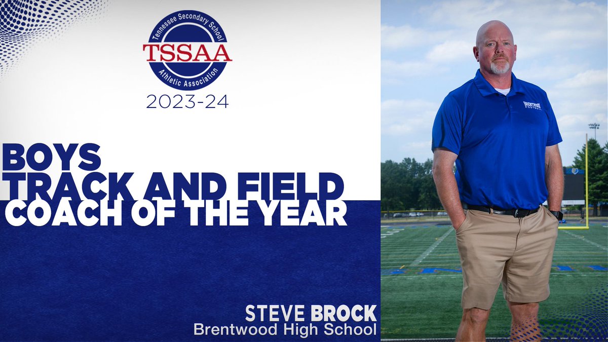 TSSAA (@tssaa) on Twitter photo Congratulations to Steve Brock, 2023-24 TSSAA Boys Track & Field Coach of the Year! 🏆🏃♂️
<a href="/wcsBHS/">Brentwood HighSchool</a> <a href="/wcsBHSAD/">BHS Athletic Dept</a> <a href="/wcsBHStrack/">Brentwood High Track & Field</a> Congratulations to Steve Brock, 2023-24 TSSAA Boys Track & Field Coach of the Year! 🏆🏃♂️
<a href="/wcsBHS/">Brentwood HighSchool</a> <a href="/wcsBHSAD/">BHS Athletic Dept</a> <a href="/wcsBHStrack/">Brentwood High Track & Field</a>