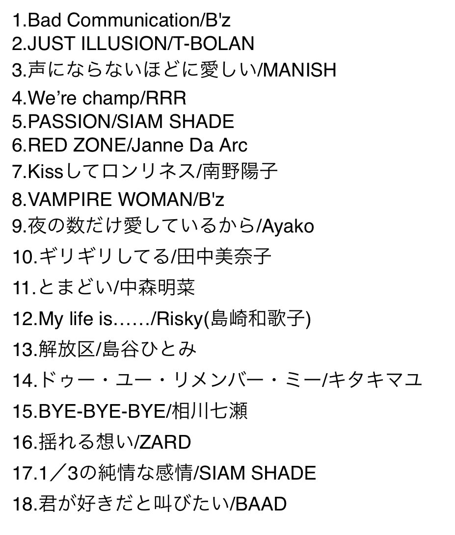 #作編ナイト おつかれさまでした〜🙇‍♂️
ﾜﾃｸｼ「#明石昌夫」で流した曲目置いときます💁‍♂️
いやー、各DJさん×作家さんの「色」がめちゃめちゃ出てて面白かった😆
こういう音楽の多角的側面を知れる #亀戸インジエア のイベは楽しいですね😁
ありがとうございました❗️次は葉山たけしで呼んでください🤣