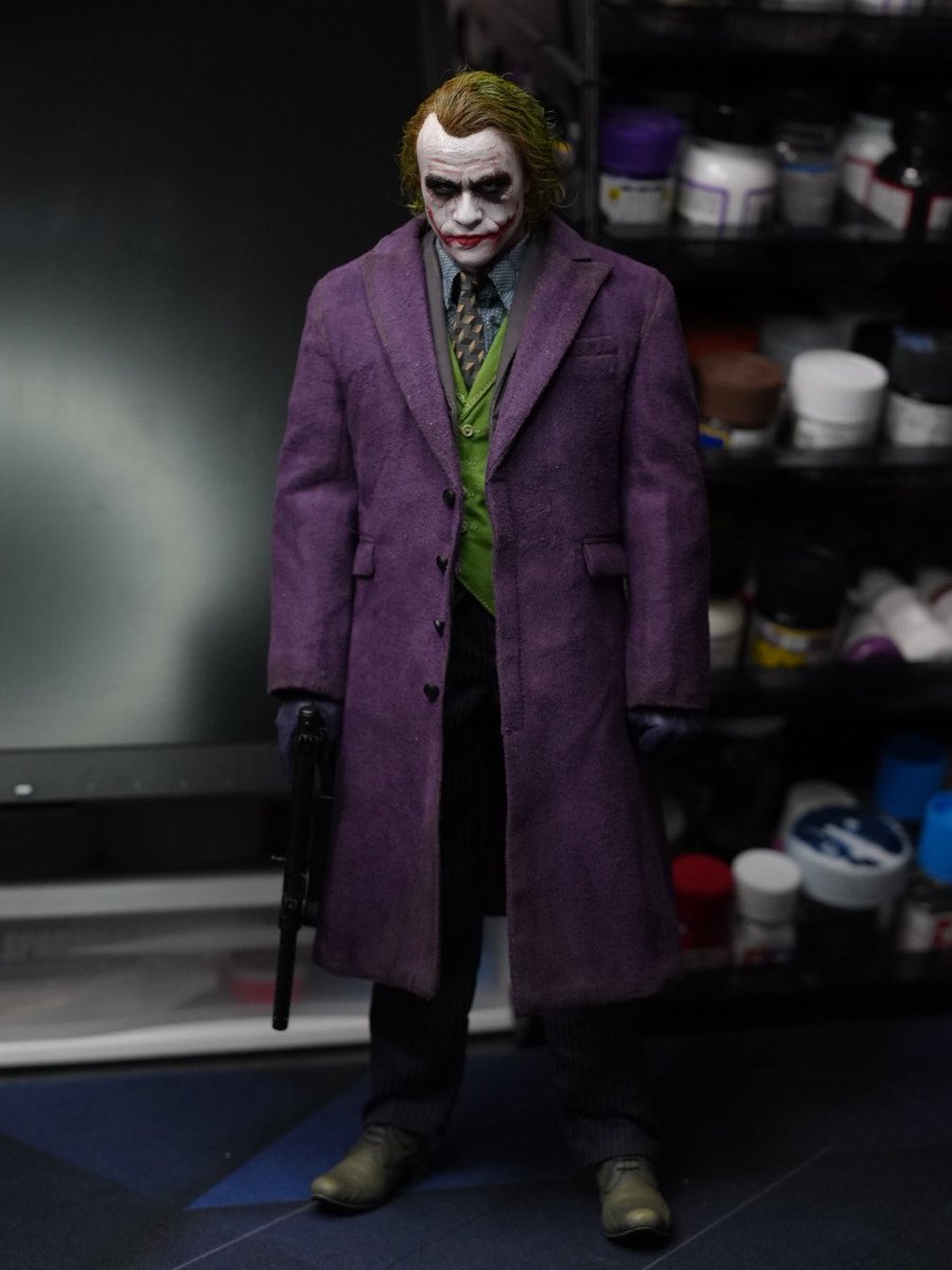 Inart JOKER-ジョーカー-(2019) 豪華版 「ジョーカー」　植毛 HotToysか INARTかホアキン・フェニックス版ジョーカーが
