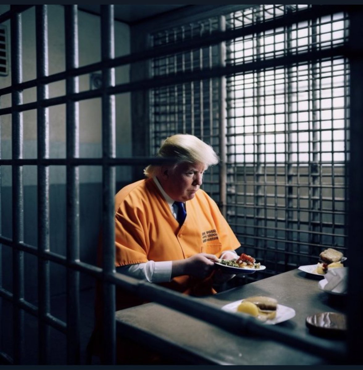 southerntails1's tweet photo. @GOP Is #TraitorTrump going to prison by then?
#TrumpForPrison2024
#LockHisOrangeAssUp https://t.co/c5fpty6bPM