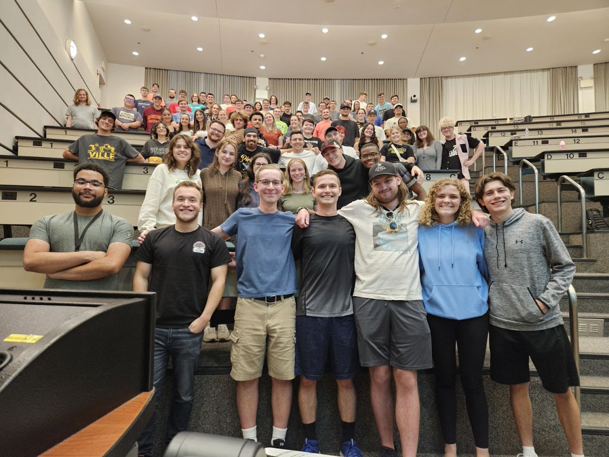 MillersvilleAMS's tweet photo. Yesterday, we hosted our first general meeting of the school year. We discussed multiple upcoming events over the next few weeks and spotlighted several members for their internships and storm chases over the summer. Thank you all for coming out, we have an exciting year ahead! https://t.co/iLHzacE2s7