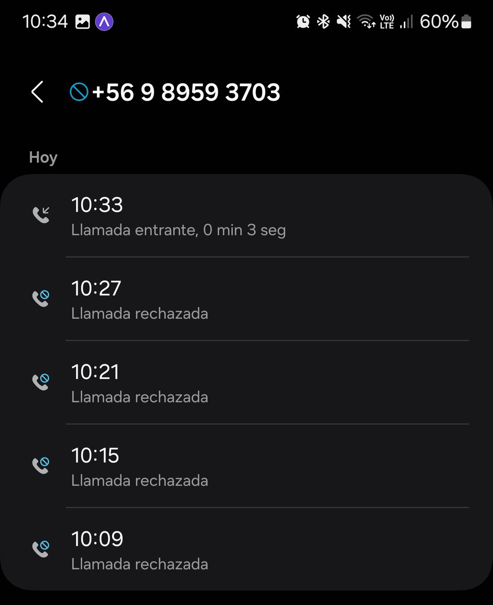 franmarchan7's tweet photo. @MovistarChile paren la wea estupidos culiaos, cada 6 minutos me llaman inoperantes de mierda, uno a esta hora trabaja, no voy a estar contestando sus weas de ofertas, no me importan https://t.co/GkeFCrEanz