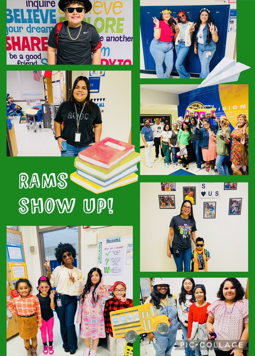 peteli12's tweet image. Kickin' off Attendance Awareness Month with a blast from the past! 🎉 Let's celebrate in style—70s, 80s, and 90s attire! RAMS Show up, dress up, and make every day count. 
@ReinhardtRams @baverticalteam @AttendanceDISD 
#showupdallasisd 
#AttendanceMatters #ThrowbackFun
