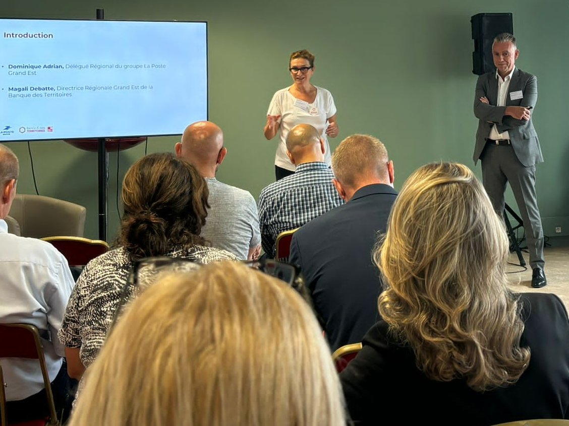 🎡Foire de Châlons : "Rencontre transition #écologique et énergétique" organisée par <a href="/BdT_GrandEst/">Direction régionale Grand Est</a> et <a href="/GroupeLaPoste/">La Poste Groupe</a> [filiale <a href="/caissedesdepots/">Caisse des Dépôts</a>] pour présenter 
🌿les modalités de financement et d'accompagnement des projets d'investissement des #collectivités
🌿les offres adaptées