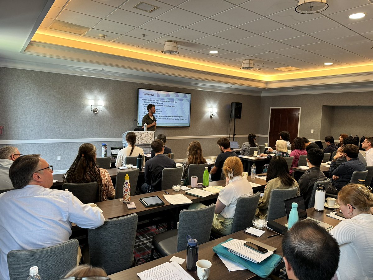 UConn_C3_Lab's tweet image. Two weeks ago, we had a very successful few days discussing past warm climates at @UConn. Thanks to everyone who made it out to Connecticut! 🥳