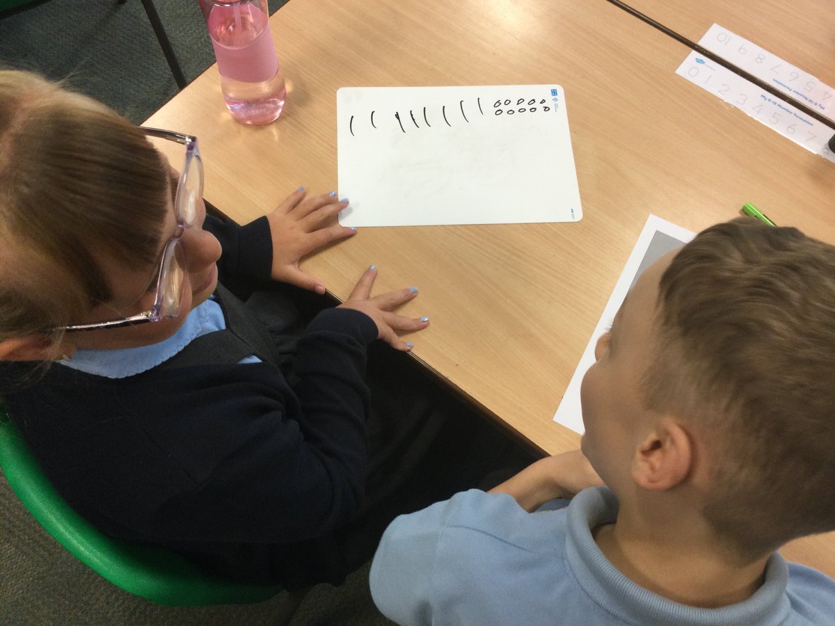 On our #firstday in our #maths lesson #Year3 we have been looking at how a 2 digit number is made up! We have been using our stem sentences to describe the number "It has __ tens and __ ones, the number is __" <a href="/LyndhurstCPS/">Lyndhurst Community Primary School</a> <a href="/WhiteRoseEd/">White Rose Education</a> <a href="/TrustVictorious/">Victorious Academies Trust</a>