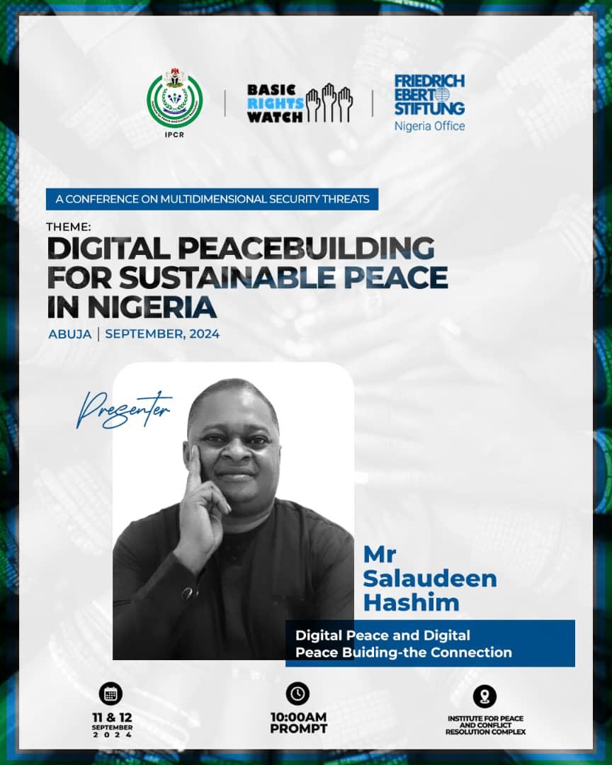Friedrich-Ebert-Stiftung (FES) Nigeria (@fes_nigeria) on Twitter photo Nigeria, with its rich cultural diversity and significant human capital, continues to face complex and multifaceted conflicts. These conflicts, driven by ethnic, religious, political, and economic factors, call for innovative and inclusive peacebuilding approaches.
#Peacebuilding Nigeria, with its rich cultural diversity and significant human capital, continues to face complex and multifaceted conflicts. These conflicts, driven by ethnic, religious, political, and economic factors, call for innovative and inclusive peacebuilding approaches.
#Peacebuilding