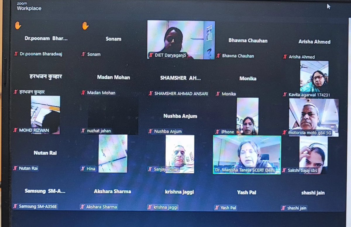 DIETDaryaganj's tweet photo. DIET Darya Ganj today organised Online Meeting of School #Vidyanjali In-Charges of Central District in which the District Coordinator @Neha1012sharma oriented about #EachOneConnectOne Campaign and the State Nodal Officer @drmanishadiet addressed the queries of the participants. https://t.co/ZM8q421Z0V