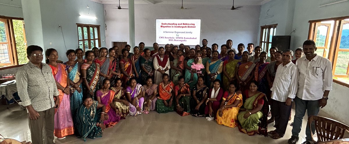 cwsrkl's tweet photo. Understanding and Addressing Migration in Sundargarh District, a Seminar organised Jointly by CWS Rourkela, UPAYA Ramabahal, DSS Jharsuguda
https://t.co/55PsAW5RXq
https://t.co/Zgmevzamxe https://t.co/M1gOCOgSOZ
