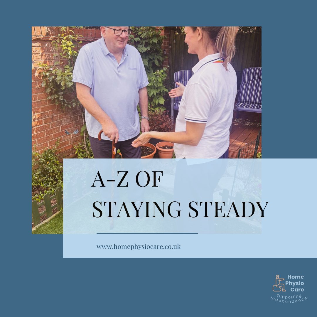 Over the next few weeks, I’m going to be sharing a little mini-series of an ‘A-Z of staying steady’. It’s public facing, but if you fancy following along, it will be on:

Facebook: facebook.com/share/hfdwD3Rw…

Or Instagram: instagram.com/invites/contac…

#preventfalls #fallsawareness
