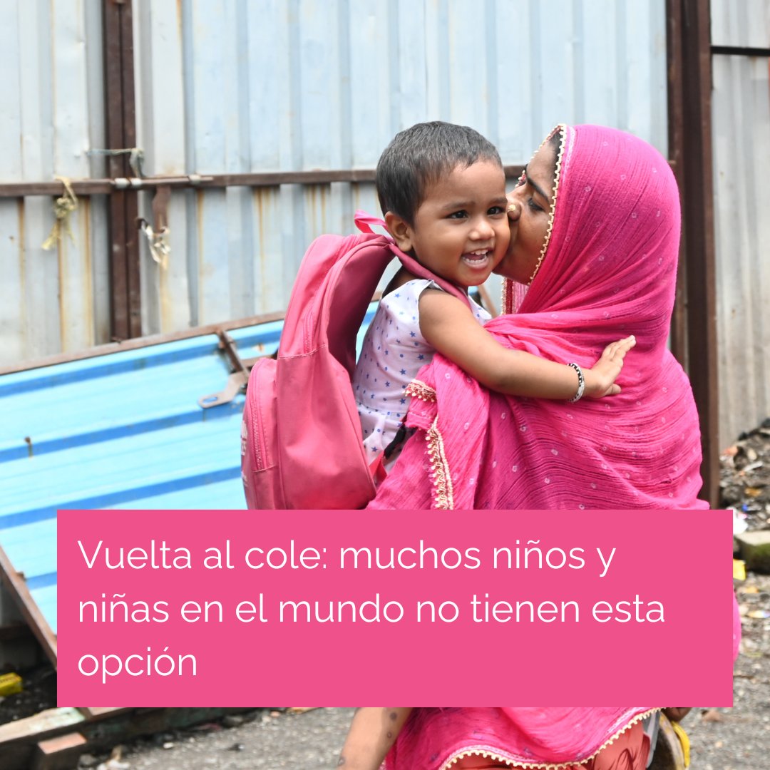 Durante estos días, los niños y niñas de nuestro país volverán a la escuela. 
Sin embargo, hay lugares donde hay niños y niñas que no tienen estas oportunidades.

Con la compra de nuestros #productossolidarios puedes hacer posible su #VueltaAlCole 

#VueltaAlColeSolidaria