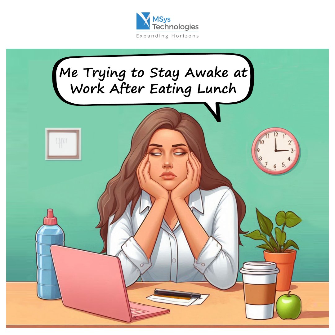 AziroTech's tweet image. Me trying to stay awake at work: “Is it too early for a nap?” 😂
Who else struggles with the post-lunch energy dip? 🙋♂️
#WorkDayStruggles #PostLunchSlump #WorkLifeHumor #WednesdayHumor #LaughMoreWorryLess