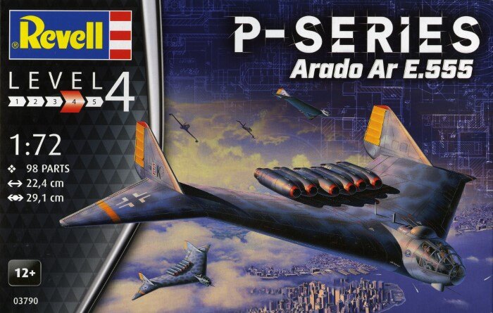 Modellers looking for a decidedly different Luftwaffe build can now consider Revell's reissued 1/72 Arado Ar E 555, launching the firm's P-Series range. Our review is here:
hubs.ly/Q02NzwzB0