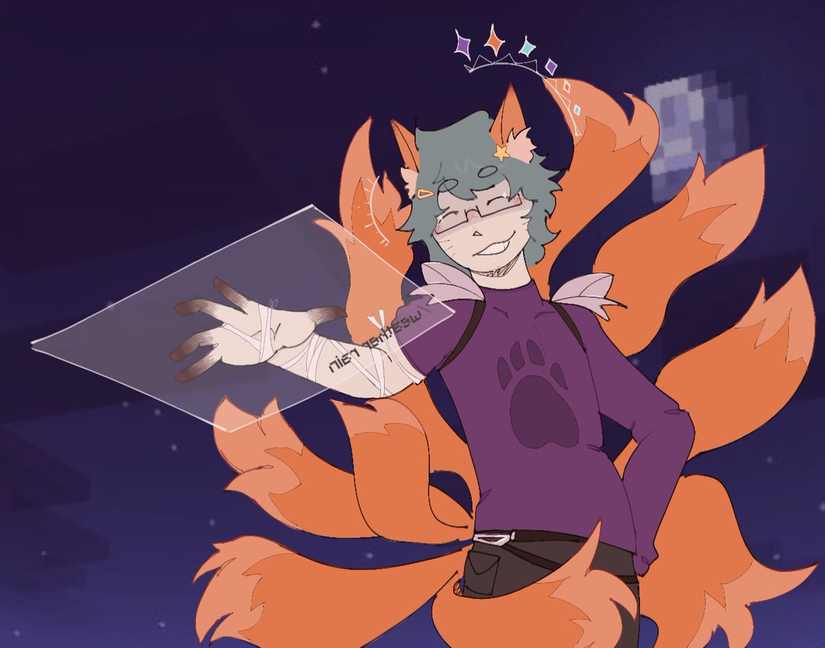 Ratzmeow is a god on <a href="/SoullessSMP/">Soulless SMP 👑</a> ?! and he's a kitsune?!

crazy,,, its totally not abusing it's powers to torture innocent players😇 #ratzmeowfanart