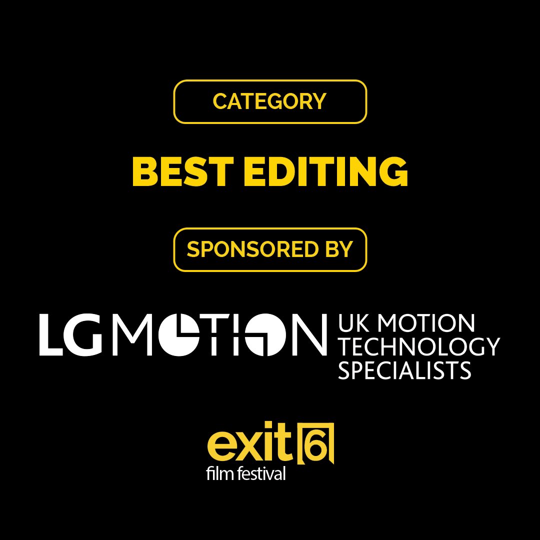 Exit6FilmFest's tweet photo. We’re very excited to welcome @lgmotion as our sponsor for the #exit624 award for Best Editing - the winner of which to be selected by Mark Towns (@avidfan1). 

Thank you LG Motion!

The 6 nominees will be announced the week before the festival! 🎬✂️🏆 https://t.co/6iTTqghR0p