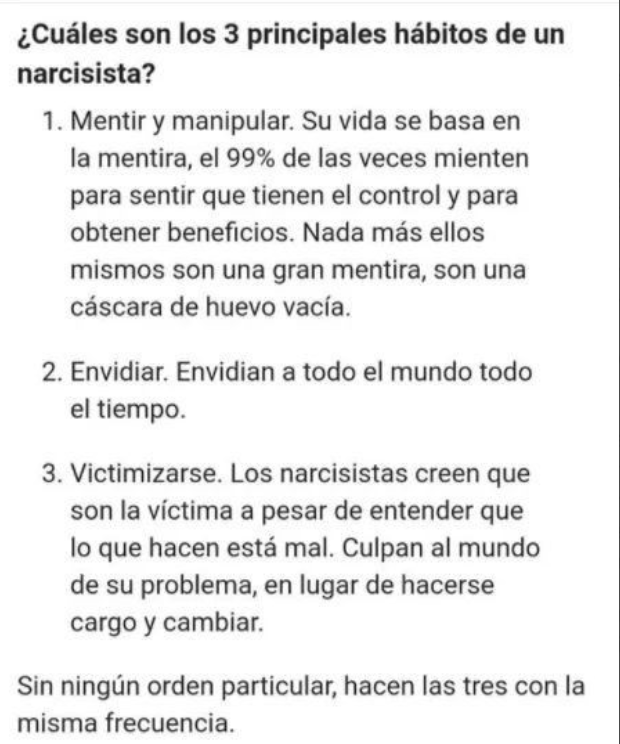 Me lo han pasado y sólo he leído verdades..