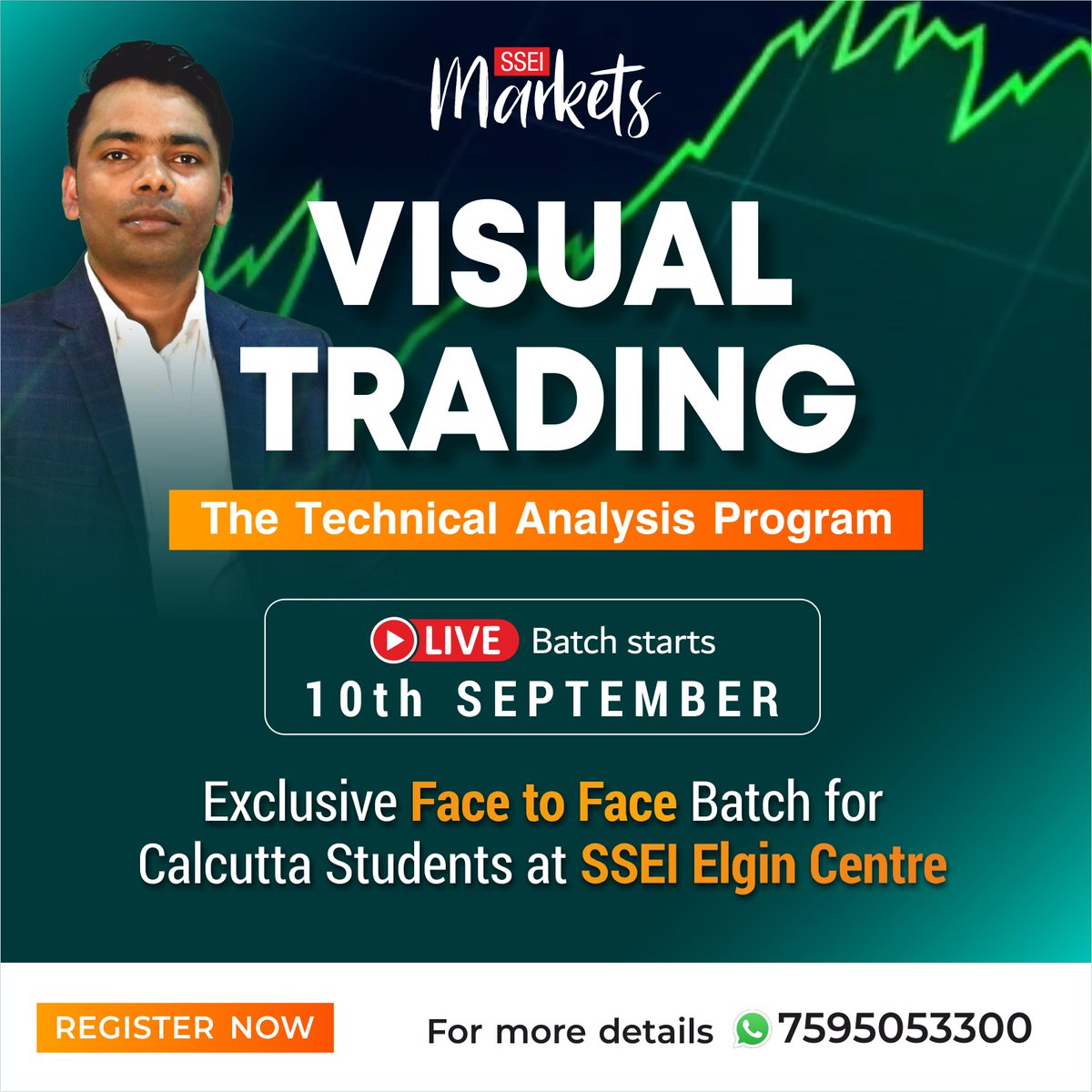 SSEI_Education's tweet image. 🎯 Visual Trading - The Technical Analysis Program! 📈

Join live, face to face classes starting 10th Sept at Elgin Center. Master chart interpretation, market trends &amp;amp; strategy development. 

🔗 Enroll Now: sseimarkets.com/product/visual…  
📞 +91 9434434455 / 7595053300

#VisualTrading