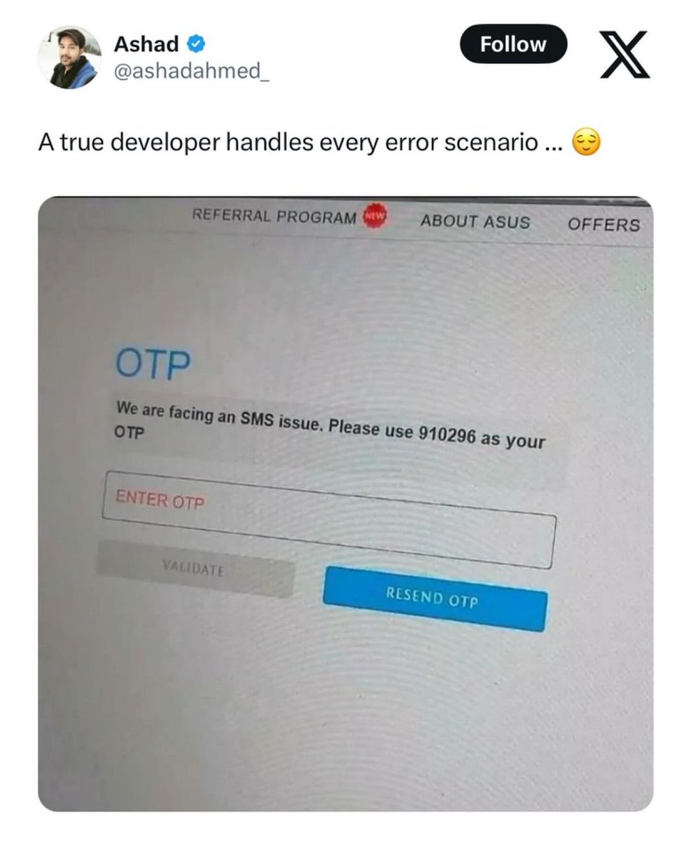 speckydude_js's tweet image. True developer indeed 😅😅