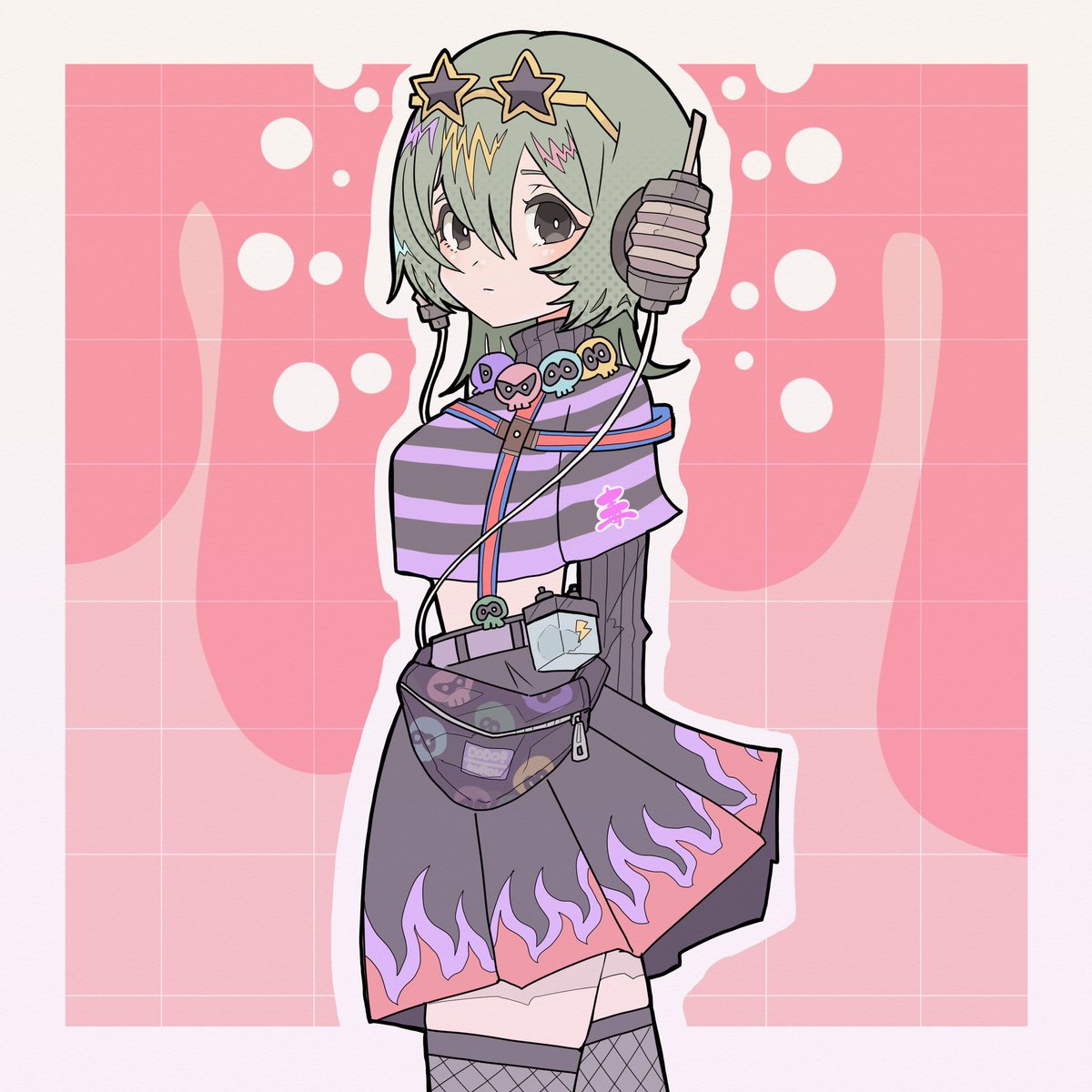 「触れると危険#イラスト 」|パップ86(めっかわ!!)のイラスト