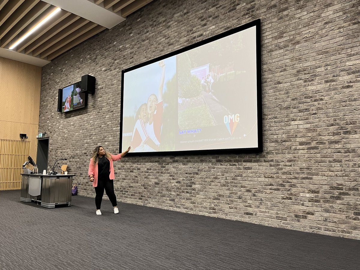 Great start @uksdn Conference by keynotes Colin Huffen <a href="/cimspa/">CIMSPA</a> &amp; Shruti Saujani <a href="/FALearning/">England Football Learning</a>!