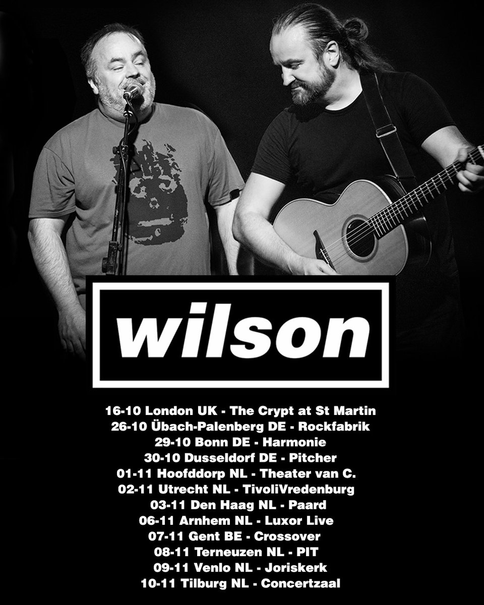 Damian Wilson (@damian_wilson) on Twitter photo Brothers getting along and having fun
No dynamic ticket pricing
Enough tickets for everyone
It can be that easy
damian-wilson.net/dates.php Brothers getting along and having fun
No dynamic ticket pricing
Enough tickets for everyone
It can be that easy
damian-wilson.net/dates.php