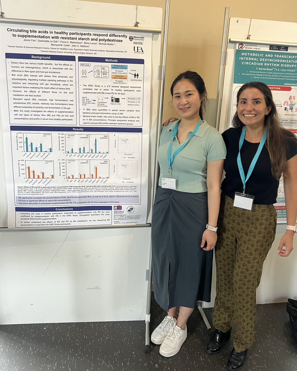 FionaMalcomson's tweet image. *proud supervisor moment*
Well done @JieminFan on a fantastic poster at #NuGOweek24 and for all of your hard work generating and analysing data this year ⭐️
@corferesearch @HNERC_NclUni