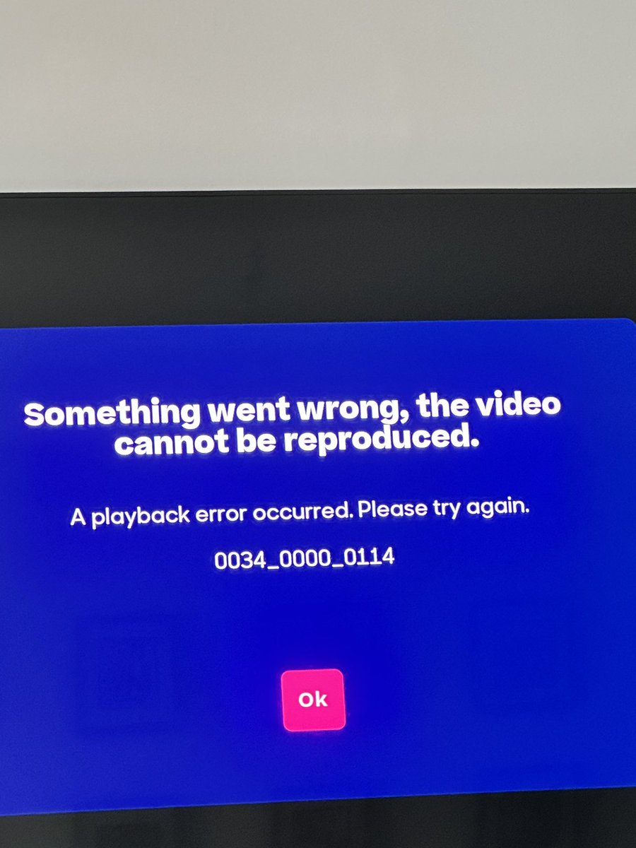 chrisbrooks0601's tweet photo. @hayuhelps can’t watch latest episode of Dubai Housewives because of this error. All other episodes can play apart from the latest one https://t.co/WOMUugQ9kQ