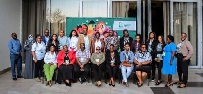 SAfAIDS's tweet image. SAfAIDS Regional convened 5th capacity strengthening workshop with policy-makers from Min. of Health &amp;amp; Education of #SADC Member States on FEmCAP - integrating Feminism, Economic Emp, Climate Action into Prevention of #EUP among adolescent girls &amp;amp; young women
#SupportChoice
