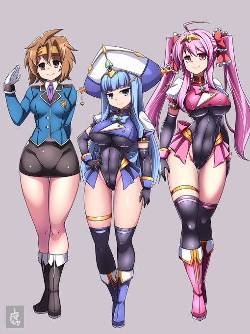 凛子・小鉄・舞衣 明星騎士入団
Skeb_94 