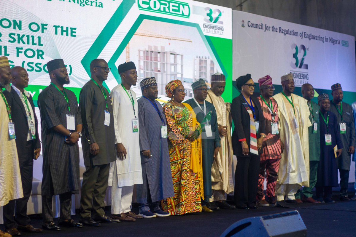 corenreg's tweet photo. Inauguration of the Sector Skill Council For Engineering (SSC4E) by the Executive Secretary of the
National Board for Technical Education (NBTE), Prof. Idris Bugaje
#32ndengineeringassembly #COREN2024 #EngineeringLeadership https://t.co/nDGcUpO6hL