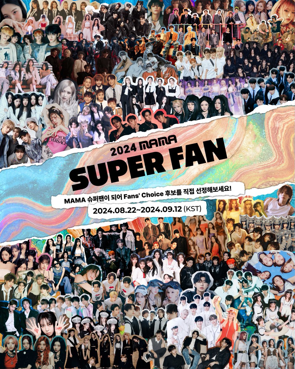 Let's be a MAMA SUPER FAN!

Please become a MAMA SUPER FAN and select Fans' Choice nominees by yourself.