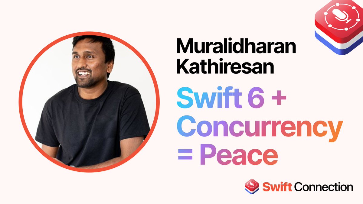 Swift Connection 🇫🇷 (@swiftconn) on Twitter photo 😌 After years in the making, Swift 6 is finally among us, bringing strict checking for concurrency and a greater degree of peace of mind. To experience this formidable feeling, be sure not to miss <a href="/Muralidharan_K/">Muralidharan Kathiresan</a> this September at swiftconnection.io! 😌 After years in the making, Swift 6 is finally among us, bringing strict checking for concurrency and a greater degree of peace of mind. To experience this formidable feeling, be sure not to miss <a href="/Muralidharan_K/">Muralidharan Kathiresan</a> this September at swiftconnection.io!