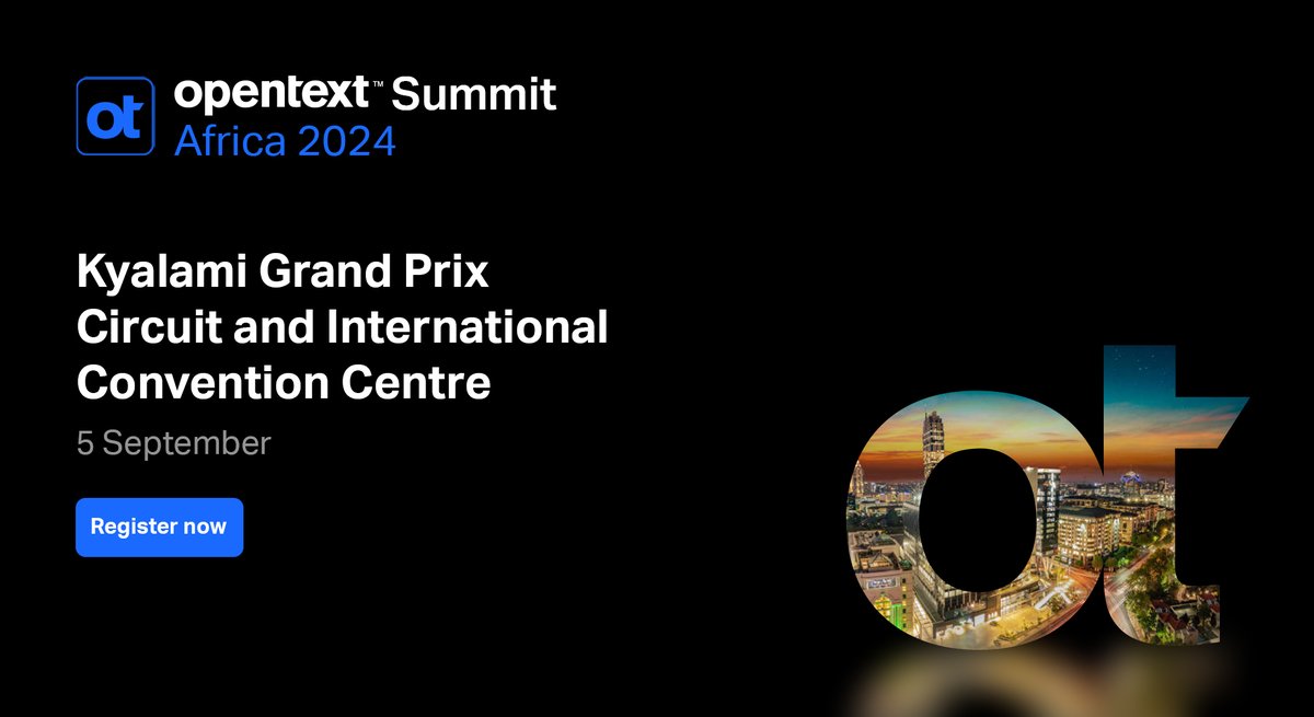 WaldeckCAnn's tweet image. Take Flight with #OpenTextAviator tomorrow at #OpenTextSummitAfrica2024!

Register now: ow.ly/kz3s50SwQLN

#OpenTextAviator #AIAdoption #AIRevolution #DataStrategy #GenerativeAI #OpenText #TakeFlight #AITrends #OTSummitAfrica2024 #Aviator #OpenTextSummitAfrica2024