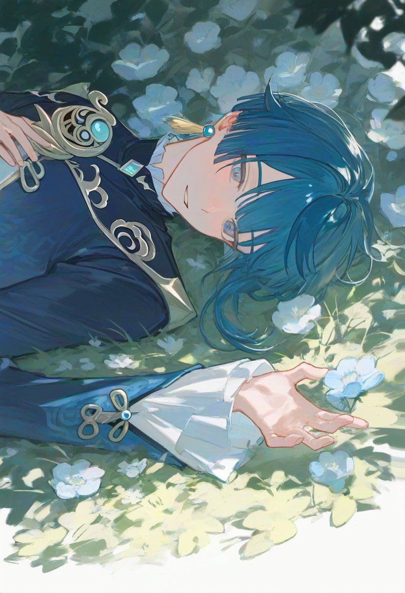 Before summer ends.

#GenshinImpact #xingqiu
#原神