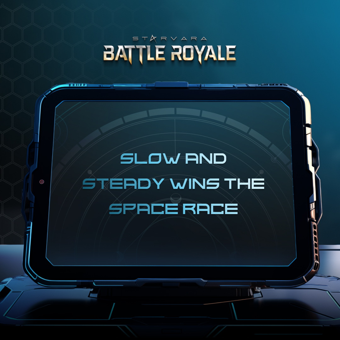 Slow and steady wins the race... but will it win the Battle Royale? 🐢💥 In Starvara, strategy matters. Will you play the long game or go all out? 🕹️🚀
 #Starvara #BattleRoyale #SlowAndSteady #GameStrategy