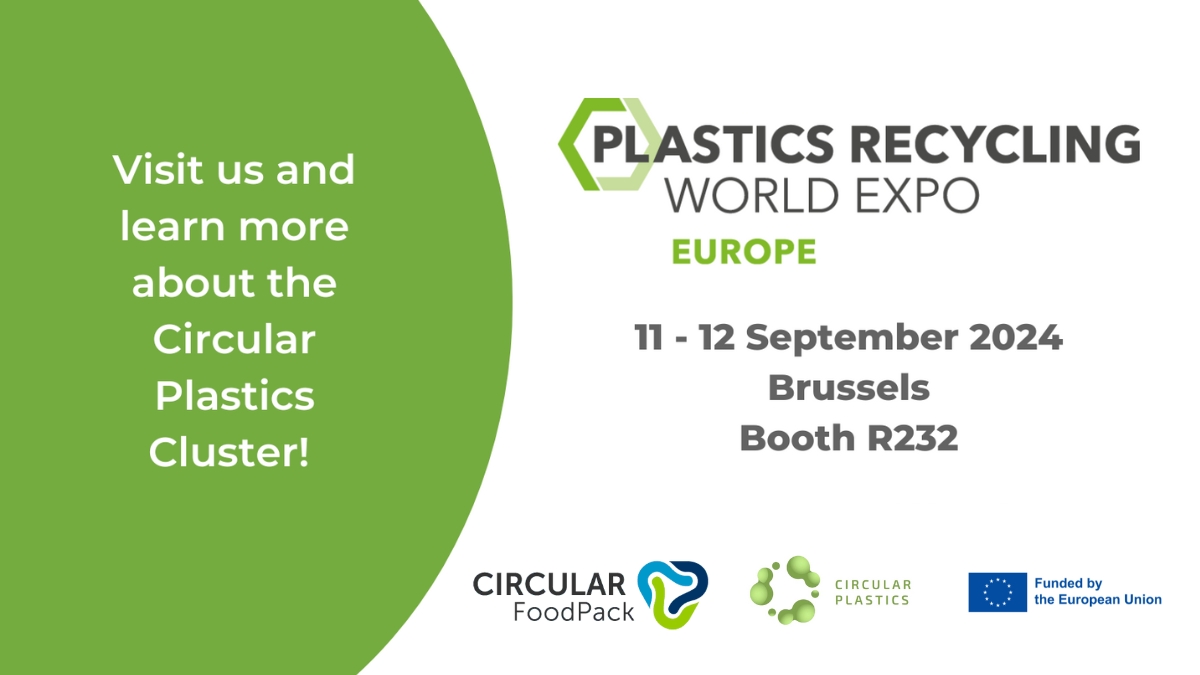 CIRCULARFoodPack (@circ_foodpack) on Twitter photo <a href="/BayFOR/">Bavarian Research Alliance (BayFOR) GmbH</a> will represent #Circ_FoodPack at the Plastics Recycling World Expo 🇧🇪 on 11-12 Sept 👉ow.ly/IHUP50SQZfV #Circ_FoodPack will share a booth with <a href="/EuRIC_Recycling/">EuRIC</a> and other #CircularPlasticsCluster projects, including <a href="/CIMPA_project/">CIMPA</a> and <a href="/pack_buddie/">Buddie-Pack</a> at booth R232! <a href="/BayFOR/">Bavarian Research Alliance (BayFOR) GmbH</a> will represent #Circ_FoodPack at the Plastics Recycling World Expo 🇧🇪 on 11-12 Sept 👉ow.ly/IHUP50SQZfV #Circ_FoodPack will share a booth with <a href="/EuRIC_Recycling/">EuRIC</a> and other #CircularPlasticsCluster projects, including <a href="/CIMPA_project/">CIMPA</a> and <a href="/pack_buddie/">Buddie-Pack</a> at booth R232!